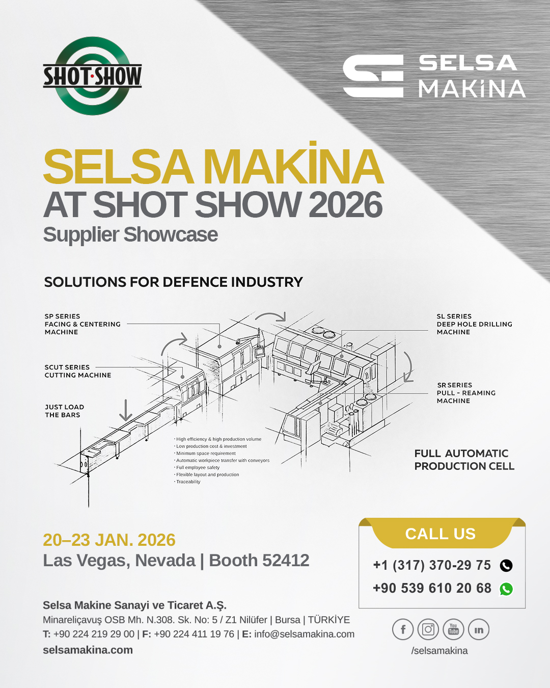 shot show 2026 banner